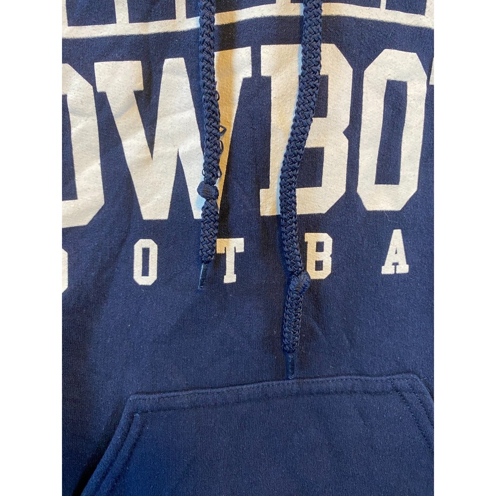 Dallas Cowboys Hoodie Adult‎ Small Navy NFL Football Gildan Long Sleeve Pullover - Picture 3 of 12